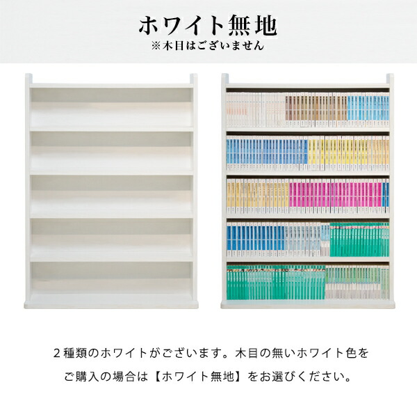 楽天市場】本棚 ロータイプ 巾木避け DAKE-B7521 文庫専用本棚 幅75 高