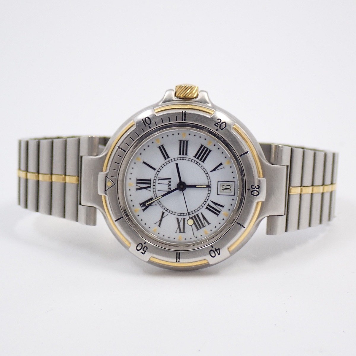 楽天市場】【中古】ダンヒル ミレニアム 200Mダイバー クォーツ メンズ