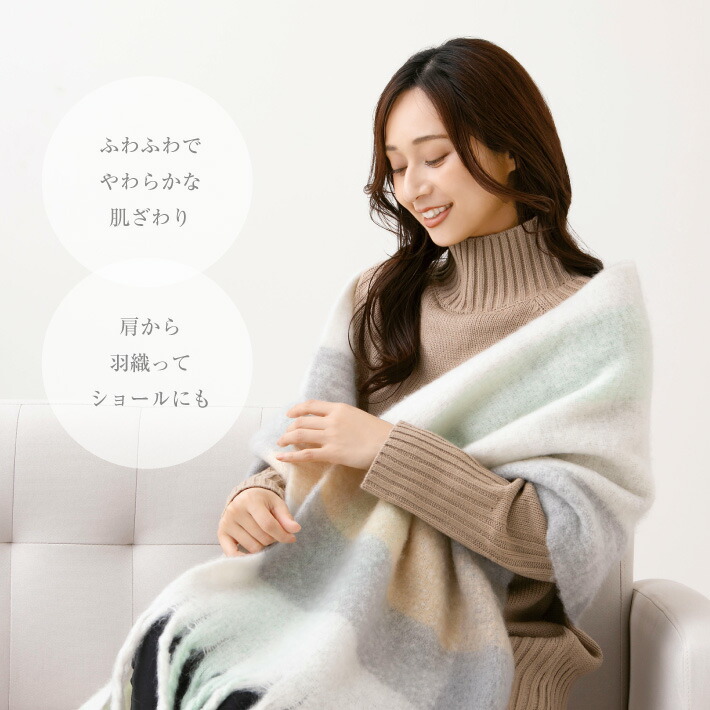 楽天市場】ボリューム フリンジマフラー フリンジ ふわふわ もこもこ