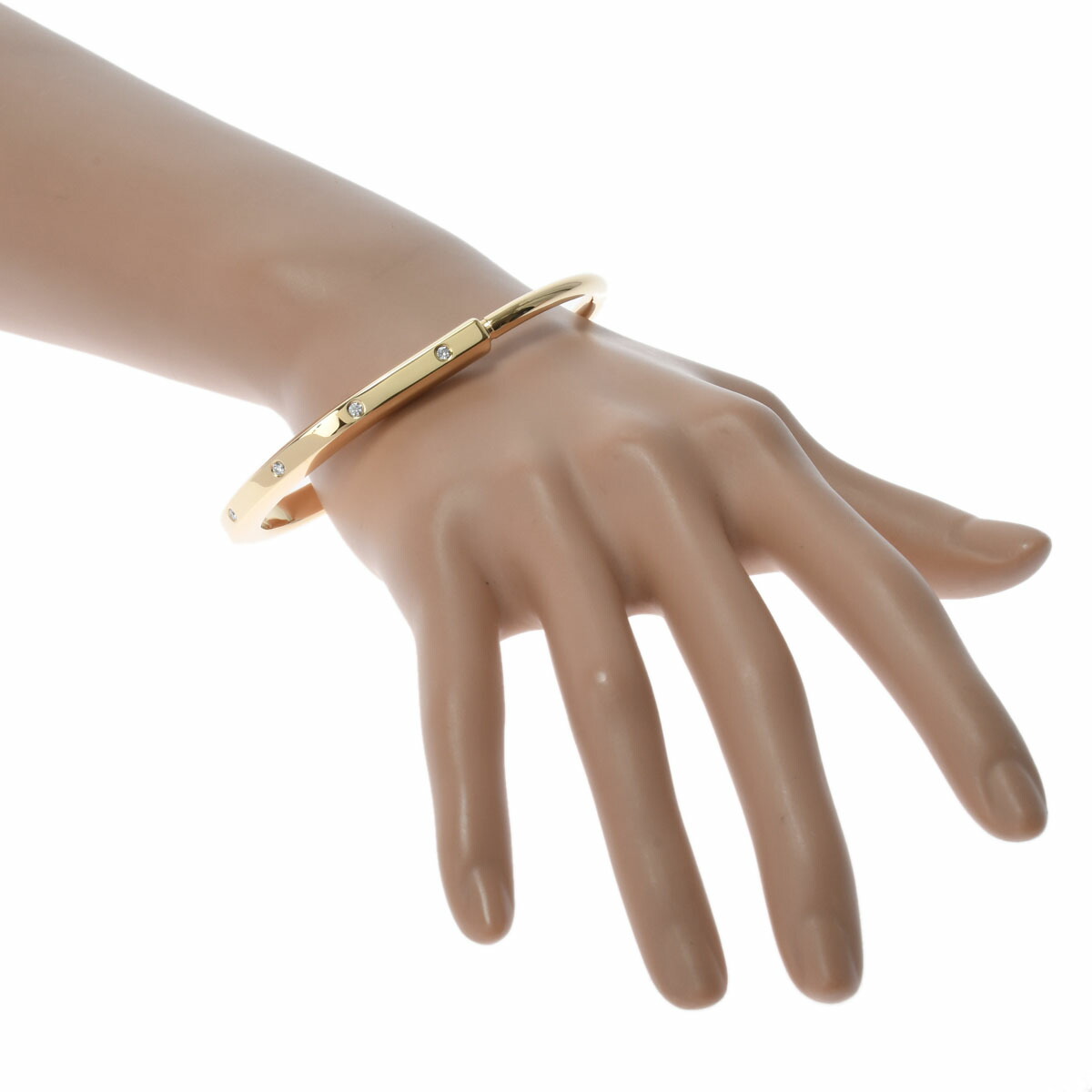楽天市場】ティファニー TIFFANY & Co. ロックバングル D0.31ct K18