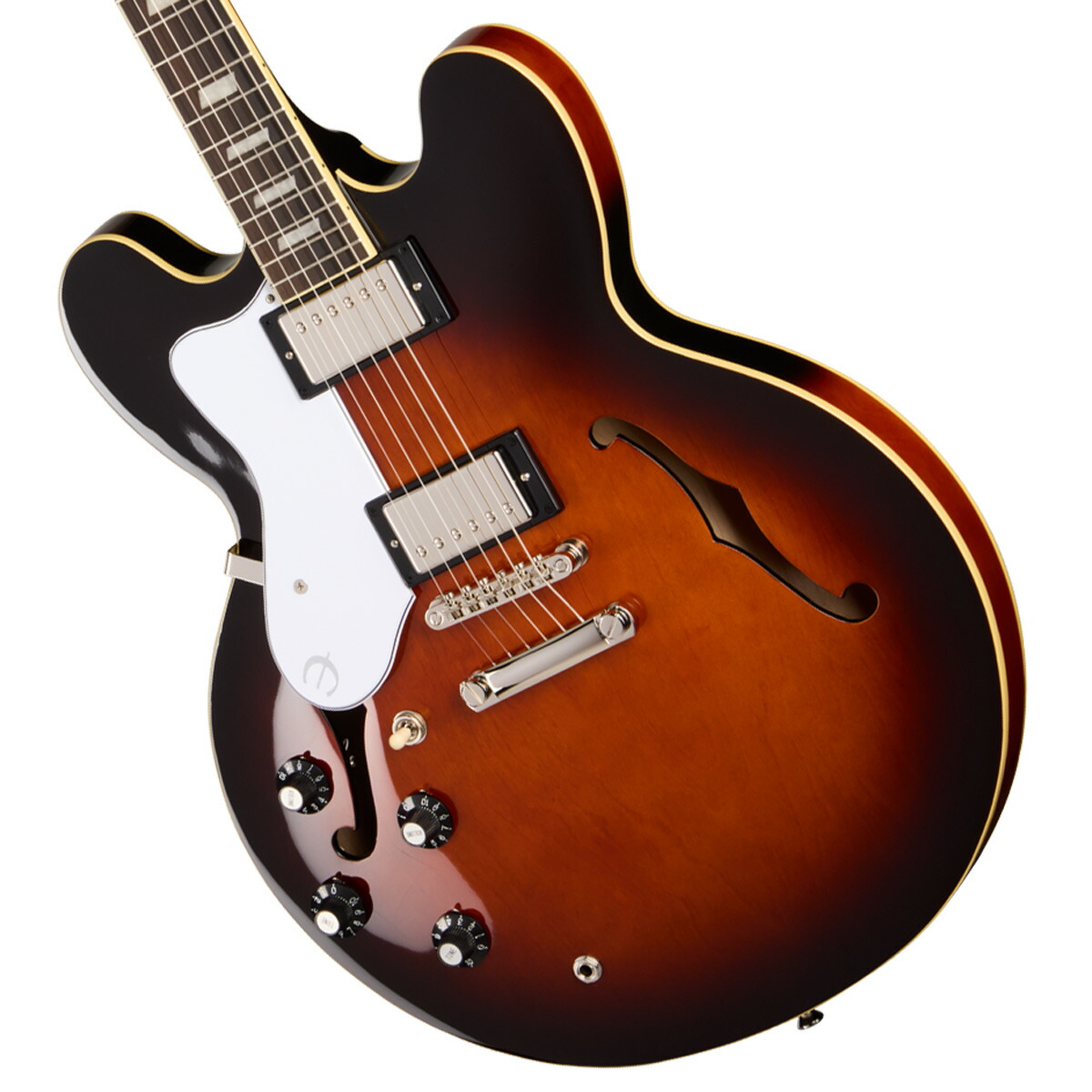 楽天市場】Epiphone / Bonehead Riviera Left Handed LH Dark Tobacco