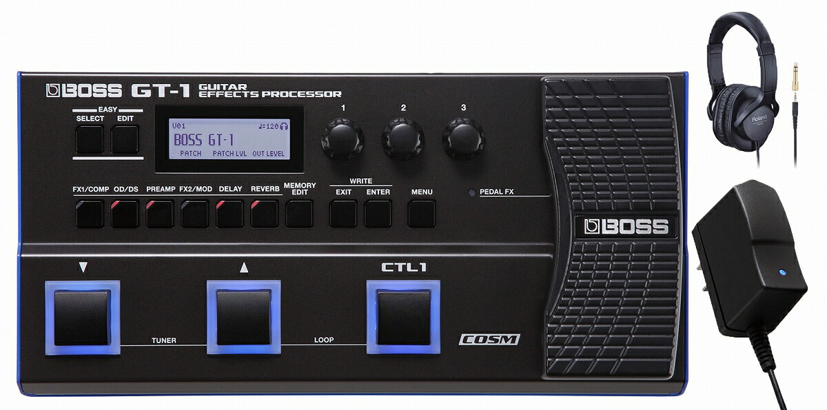 楽天市場】【純正ACアダプター&Roland製ヘッドフォンセット】BOSS / GT