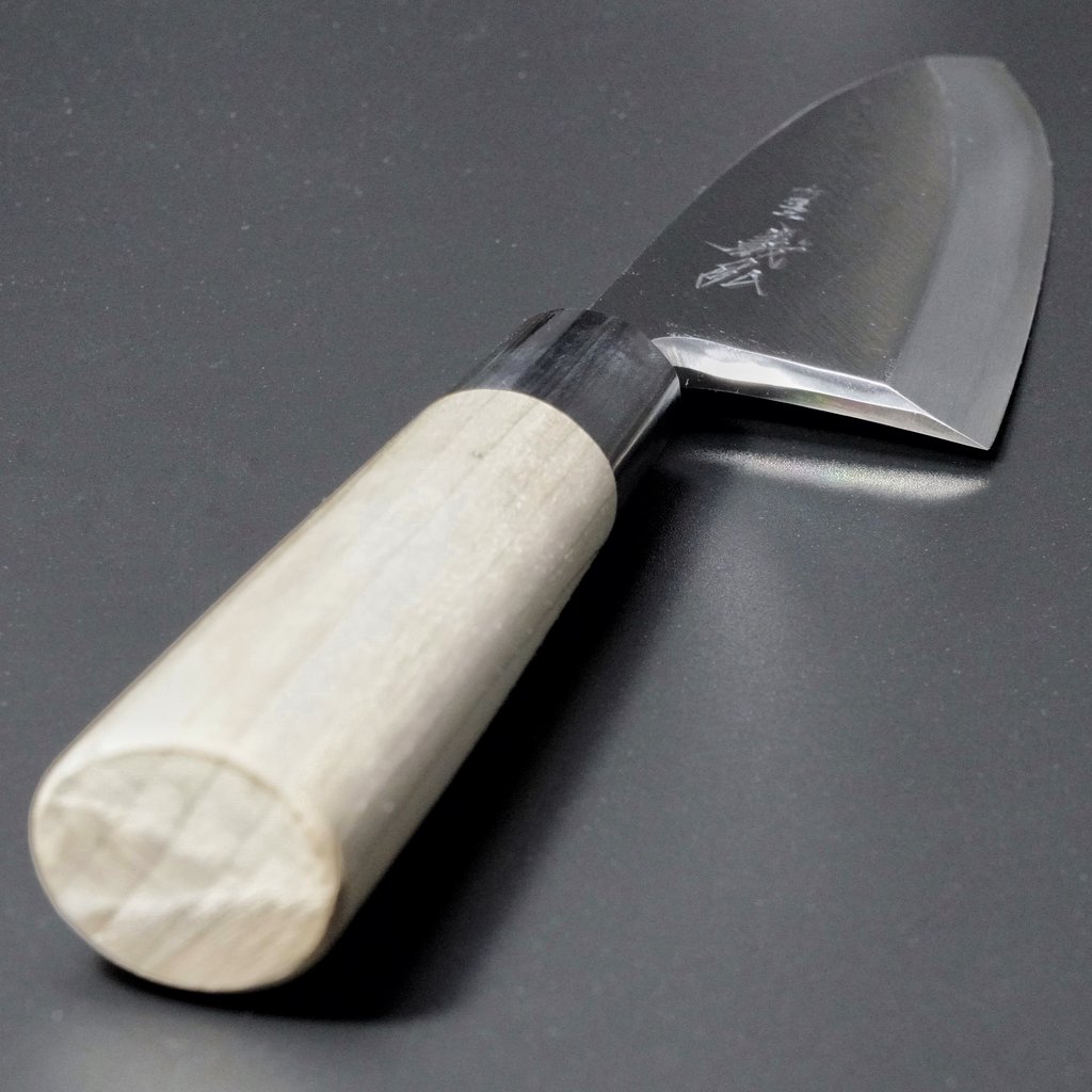 楽天市場】包丁 出刃 165mm 郷右馬允義弘 上作 白紙2号 鞘付 水牛柄
