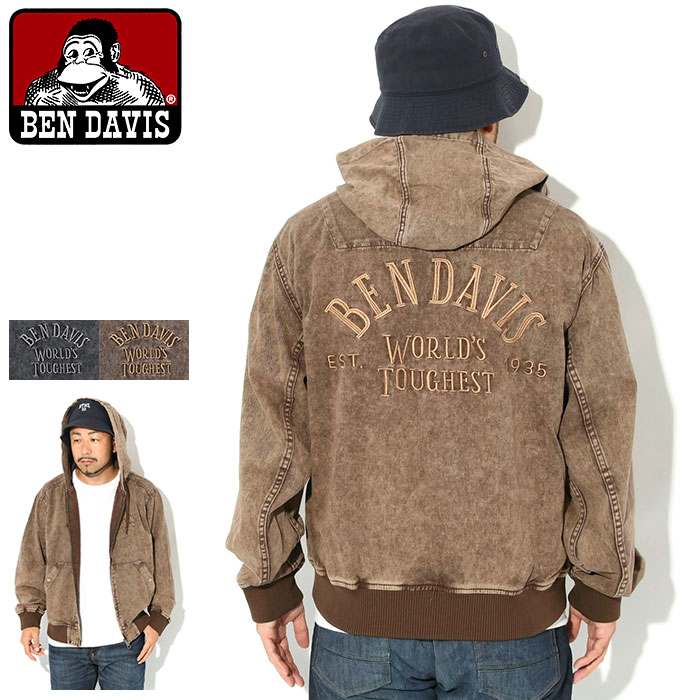 楽天市場】ベンデイビス BEN DAVIS ジャケット メンズ ブリーチド