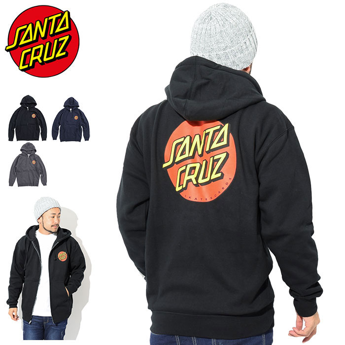楽天市場】サンタクルーズ SANTA CRUZ パーカー ジップアップ メンズ
