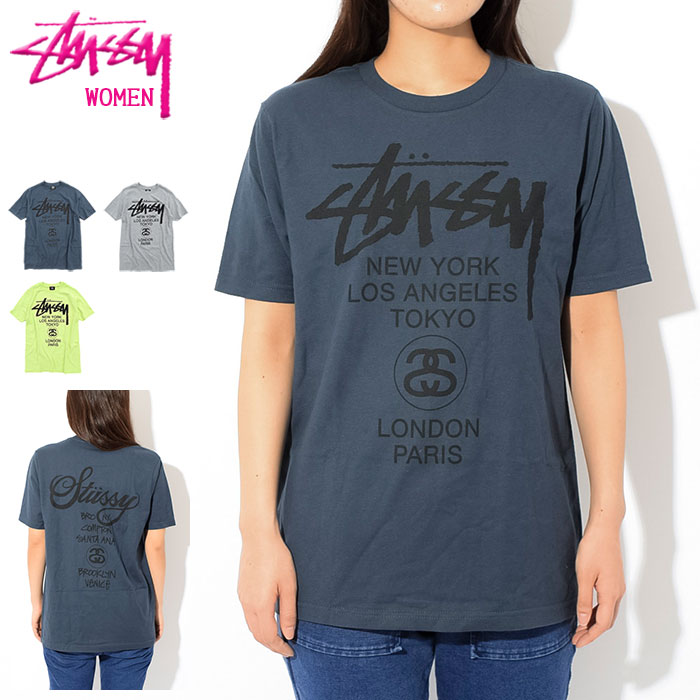 楽天市場】ステューシー STUSSY Tシャツ 半袖 レディース WOMEN World