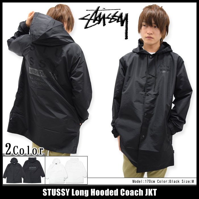 楽天市場】ステューシー STUSSY ジャケット メンズ Long Hooded Coach
