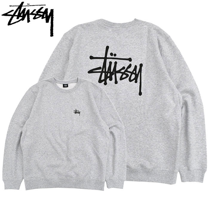 楽天市場】ステューシー STUSSY トレーナー メンズ 19FA Basic Stussy