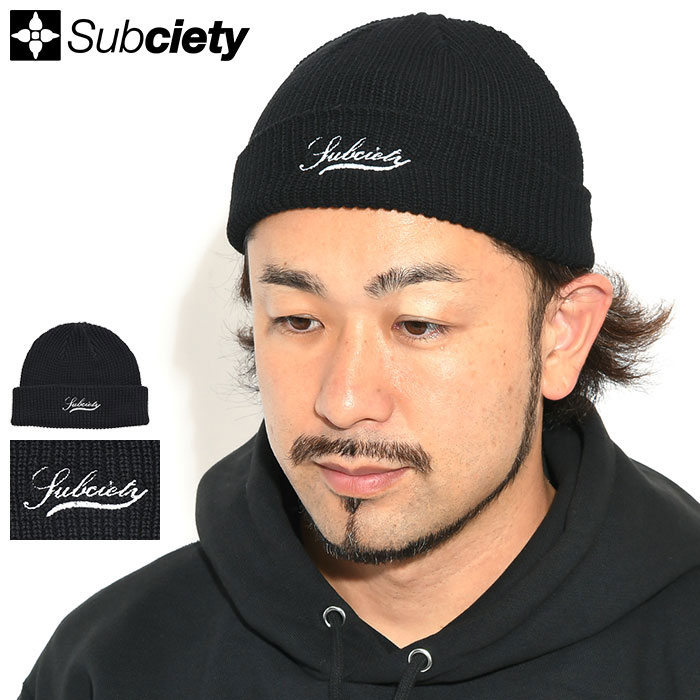 楽天市場】サブサエティ Subciety ニット帽 メンズ スラッガー
