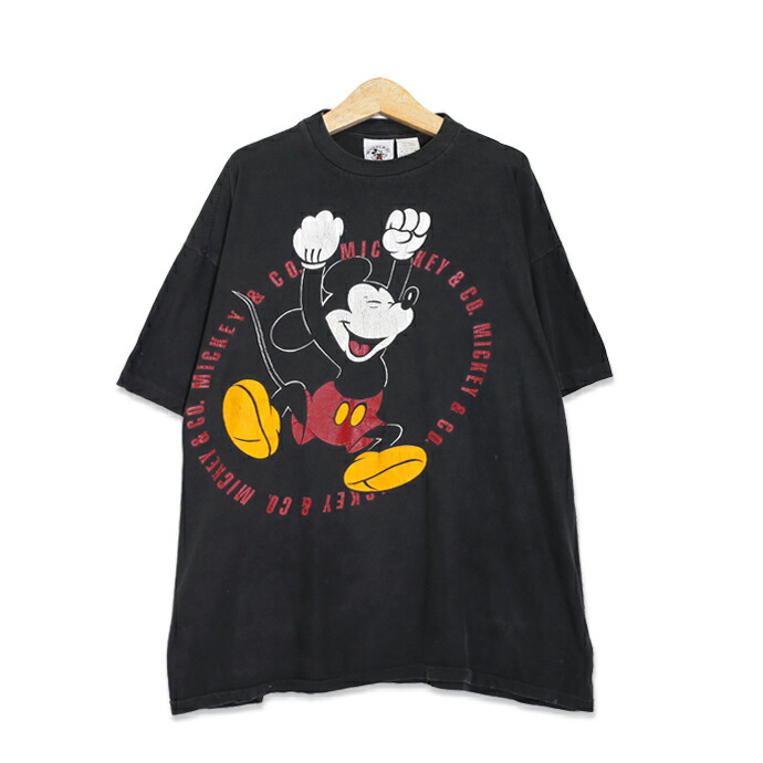 楽天市場】90年代 ミッキー Mickey & Co. ミッキーマウス プリント