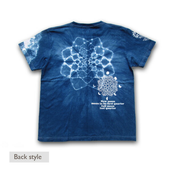楽天市場】藍染め Tシャツ インディゴ染め タイダイTシャツ シルク