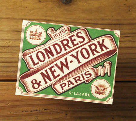 楽天市場】ステッカー ホテル レトロ ビンテージ おしゃれ かっこいい