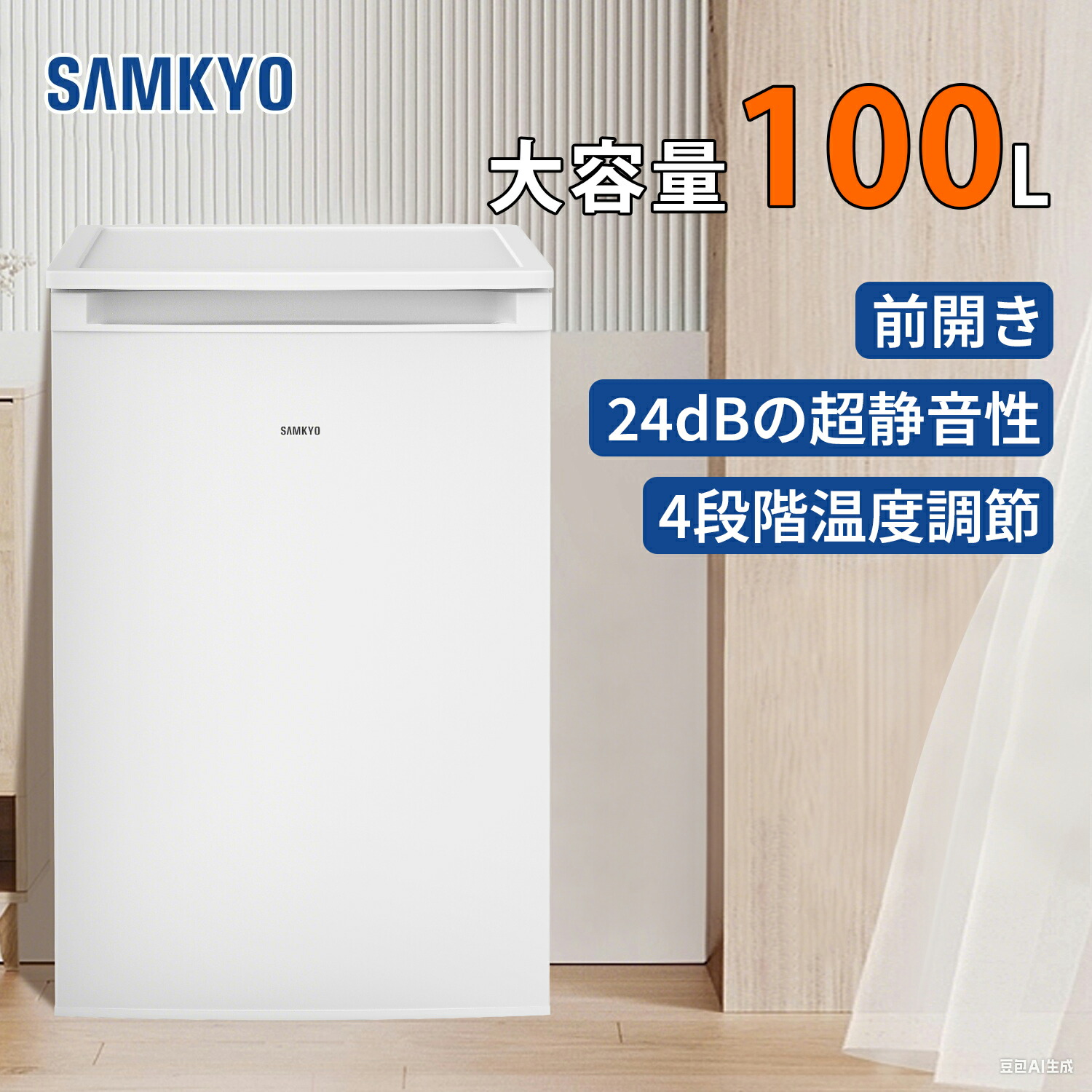 楽天市場】【2/21 マラソン応援☆最安値⇒25,990円】SAMKYO 冷凍庫