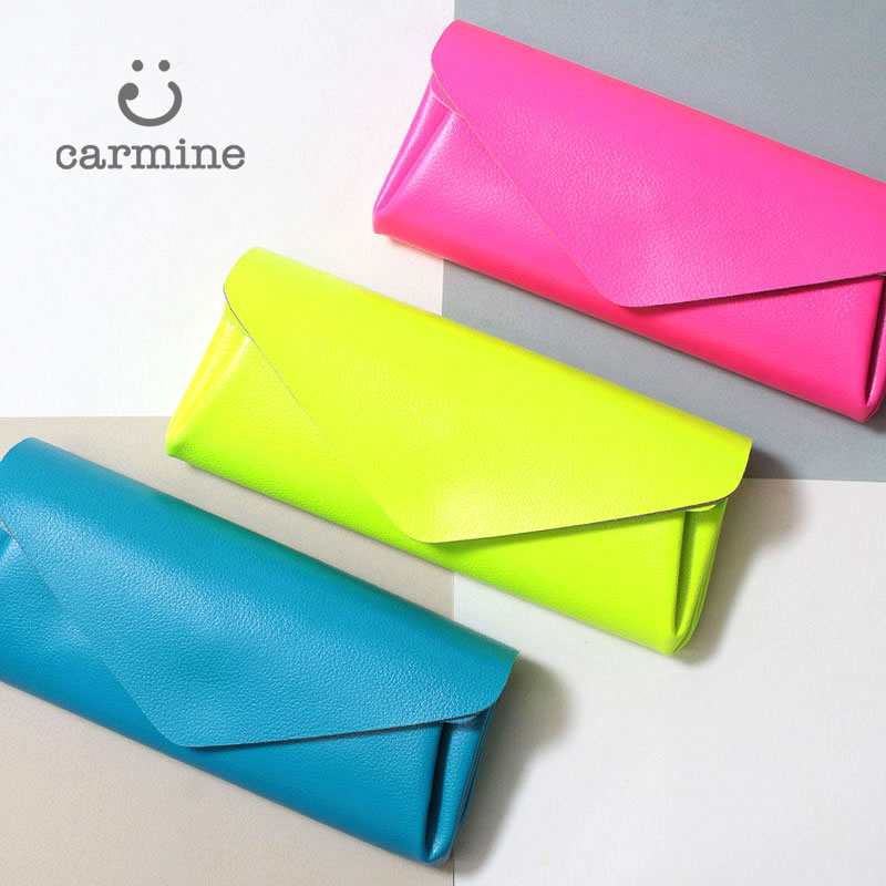 楽天市場】【正規販売店】カーマイン 財布 carmine ビビッドレザー
