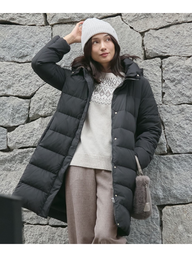 楽天市場】【SALE／30%OFF】ブラッシュドマルチポリ ロング ダウン