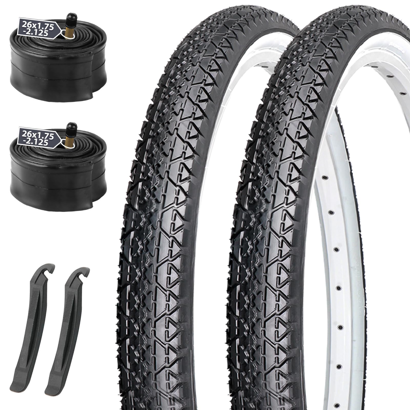 楽天市場】ビーチクルーザー 26インチ（タイヤ｜自転車用パーツ