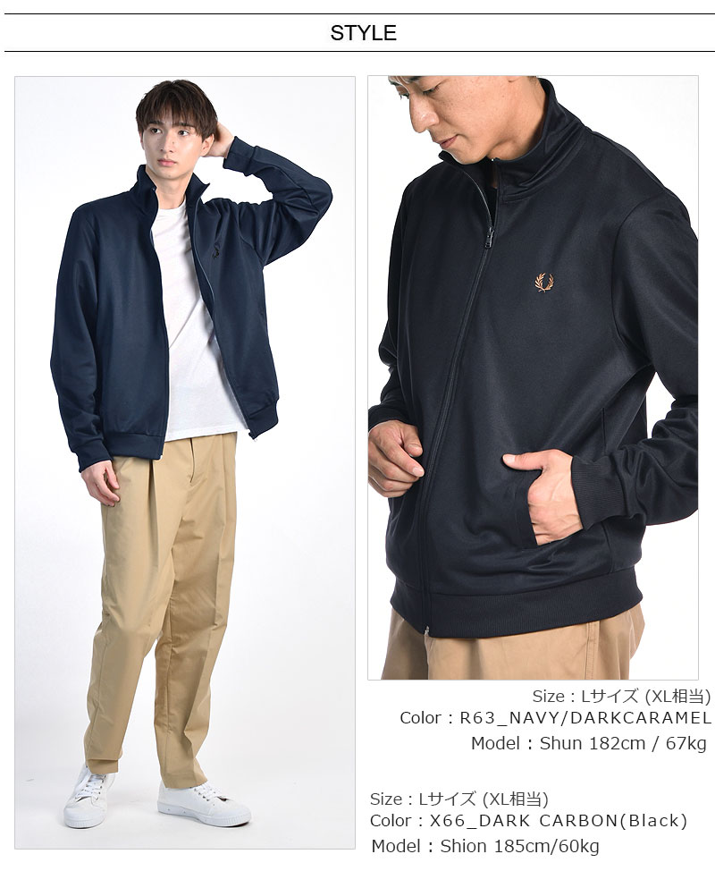 楽天市場】25年秋新作 FRED PERRY/フレッドペリー TRACK JACKET J6000