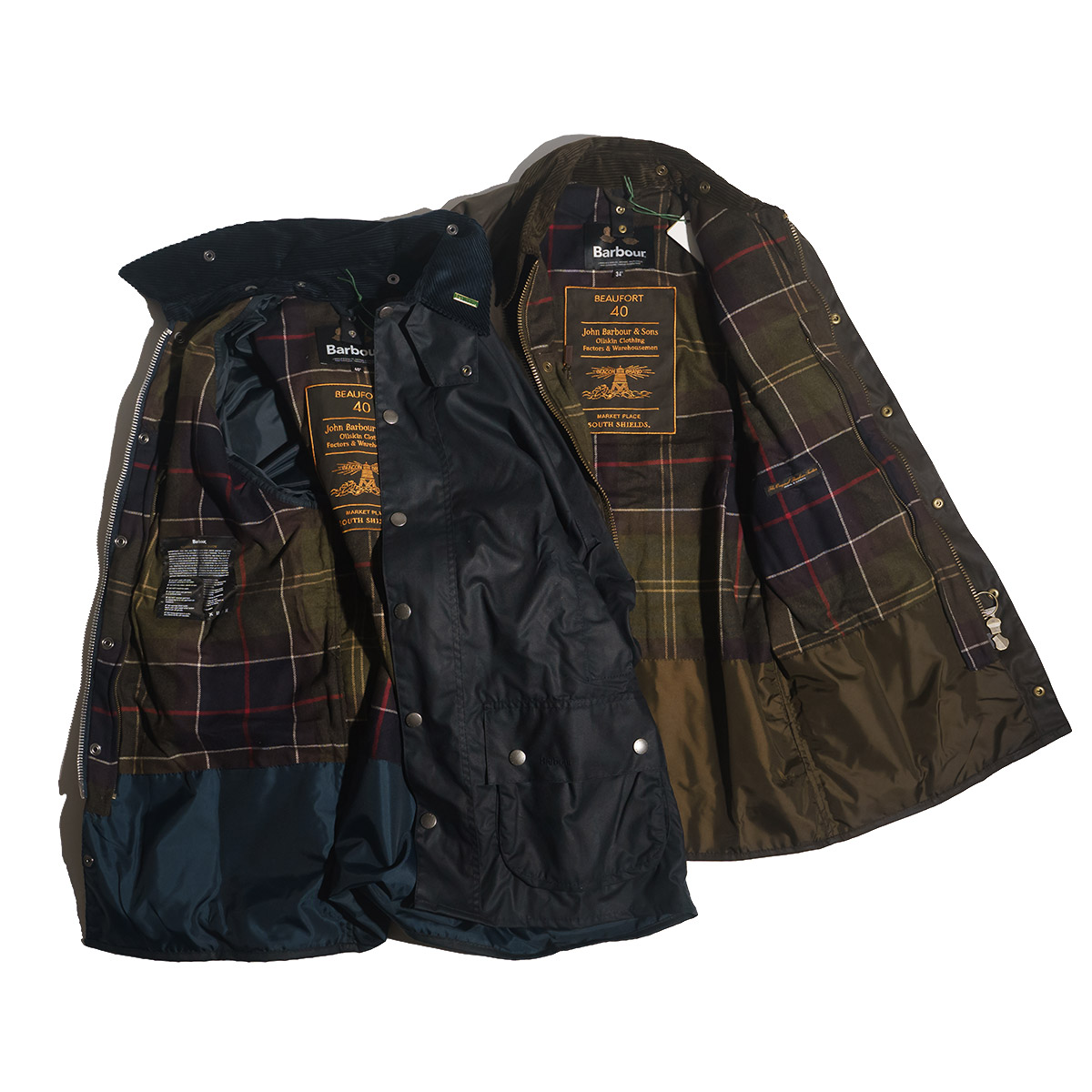 希少♪ バブアー オイルドジャケット BEAUCHAMP 英国製 茶 2XL 【公式