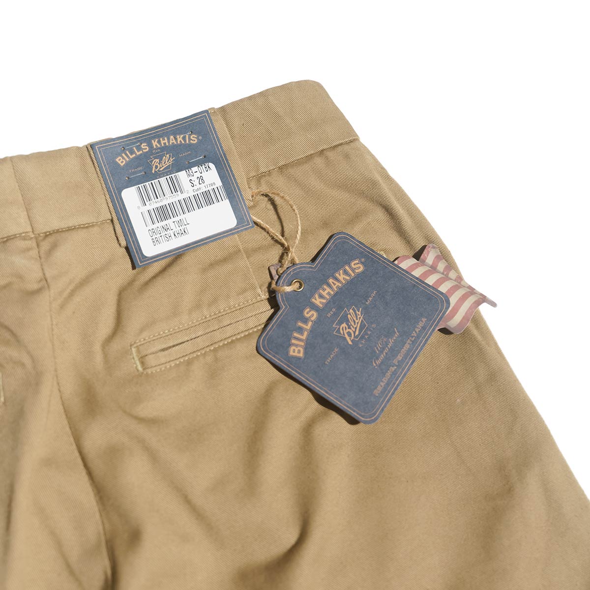 楽天市場】ビルズカーキ BILLS KHAKIS M3 チノパンツ スリムフィット