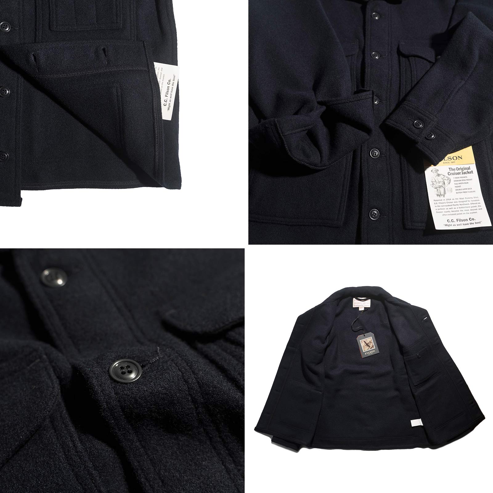 楽天市場】フィルソン FILSON ウールコート マッキーノ クルーザー