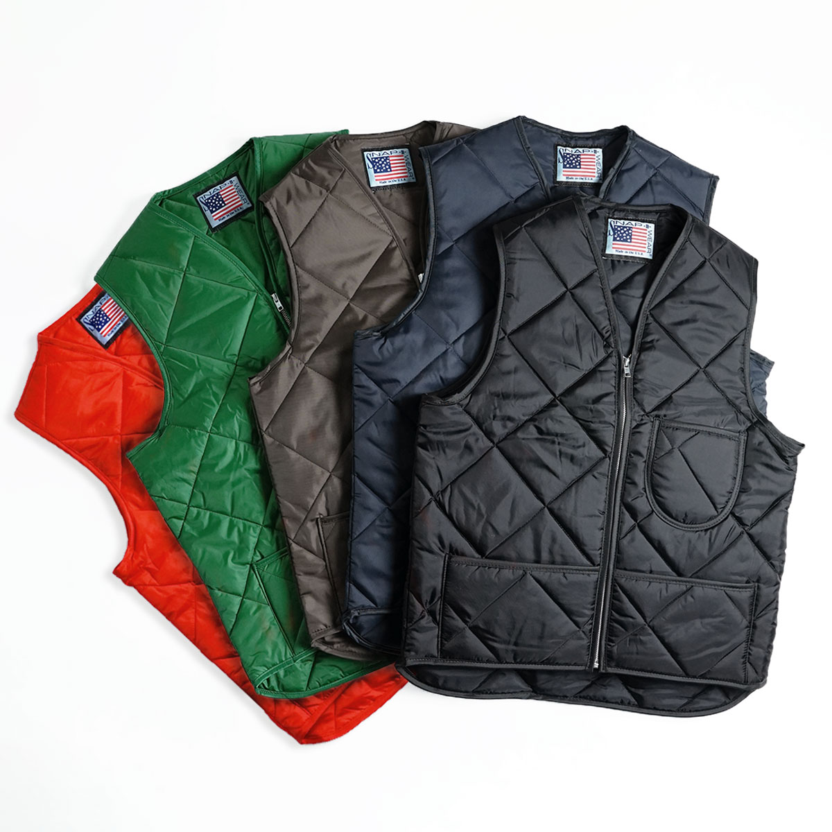 楽天市場】スナップンウエア SNAP'N'WEAR #300 キルトベスト ｜ ベスト