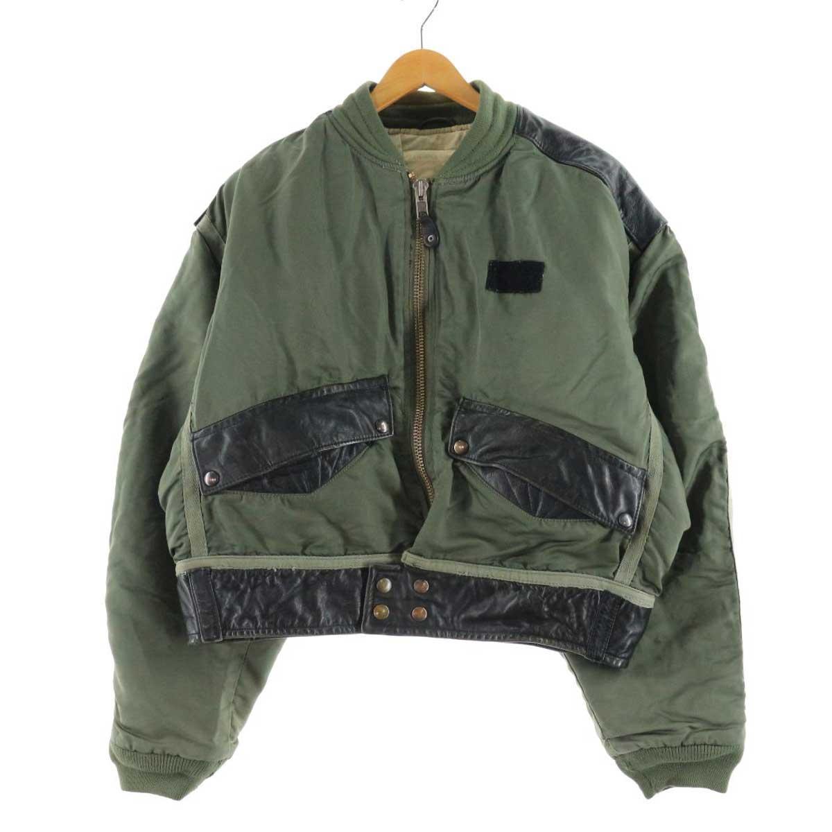 楽天市場】民間品 CHEVIGNON AERO 1/Pタイプ ミリタリー レザー切替