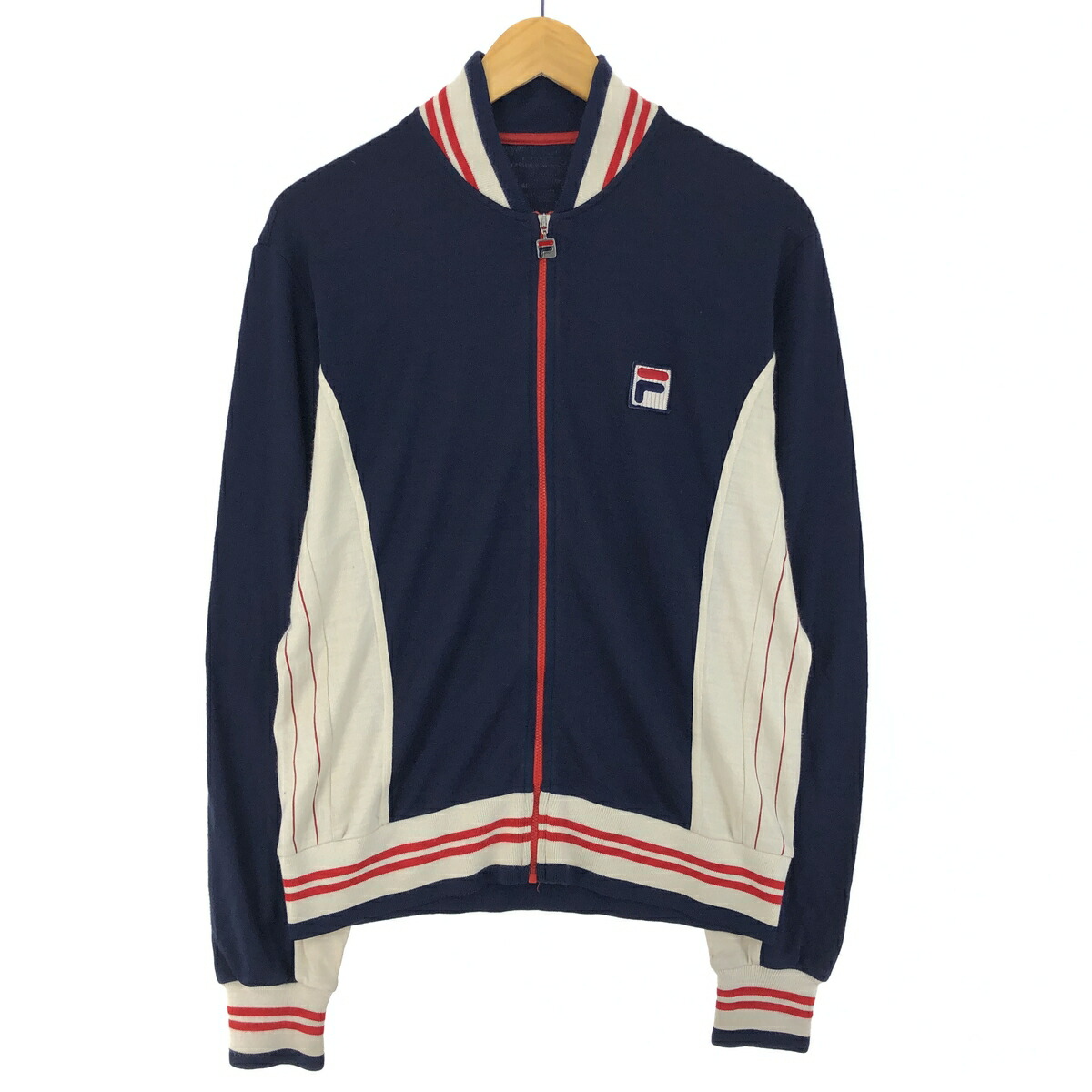 80's FILA PILE JERSEY JACKET イタリア製 【公式通販】