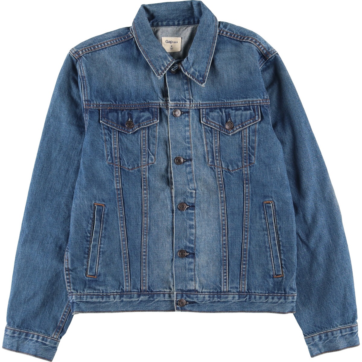 楽天市場】古着 ギャップ GAP 1969 デニムジャケット Gジャン メンズM