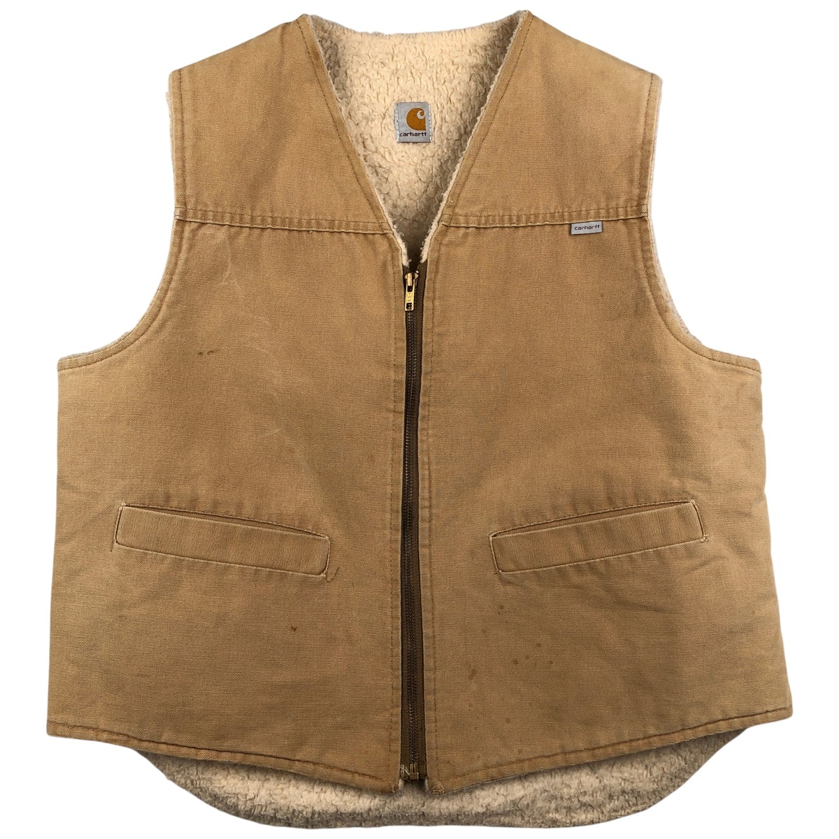 楽天市場】CARHARTT（カラーベージュ）（ベスト・ジレ｜トップス