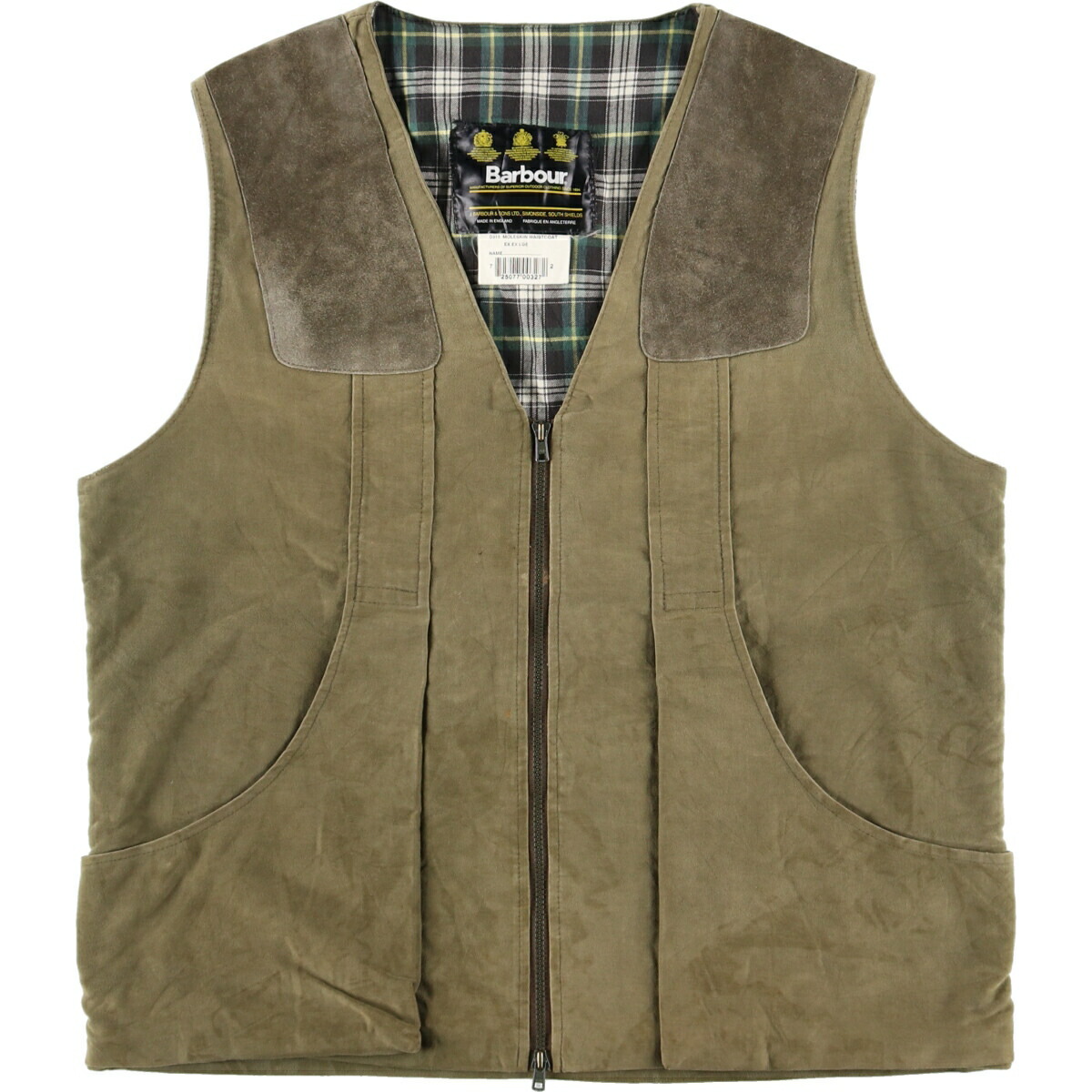 楽天市場】古着 バブアー Barbour MOLESKIN WAISTCOAT モールスキン
