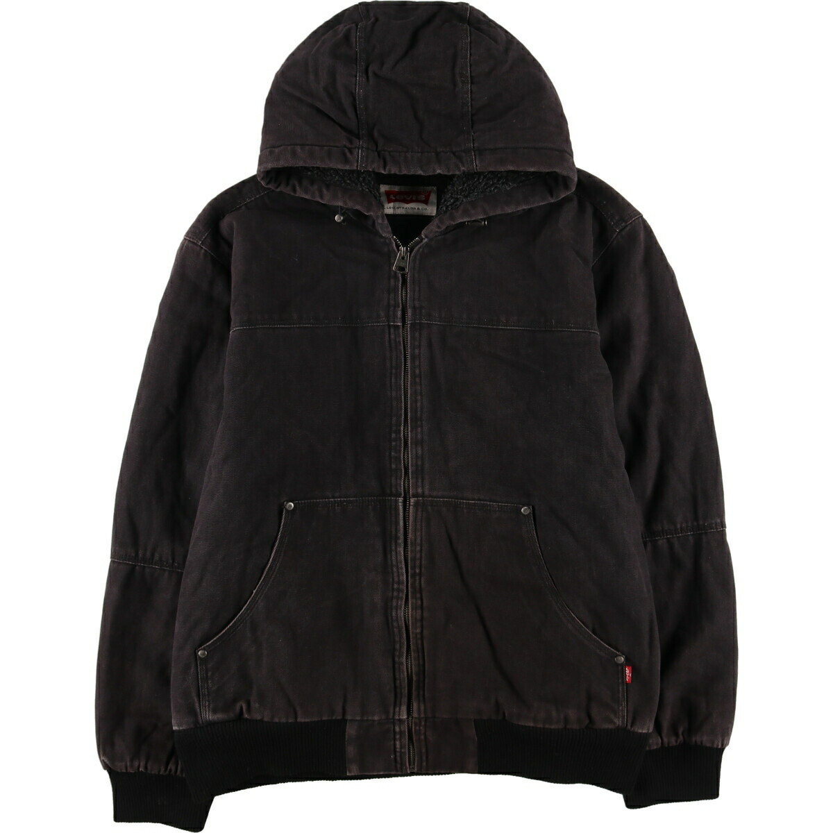 楽天市場】古着 リーバイス Levi's ダックフルジップパーカー メンズXL