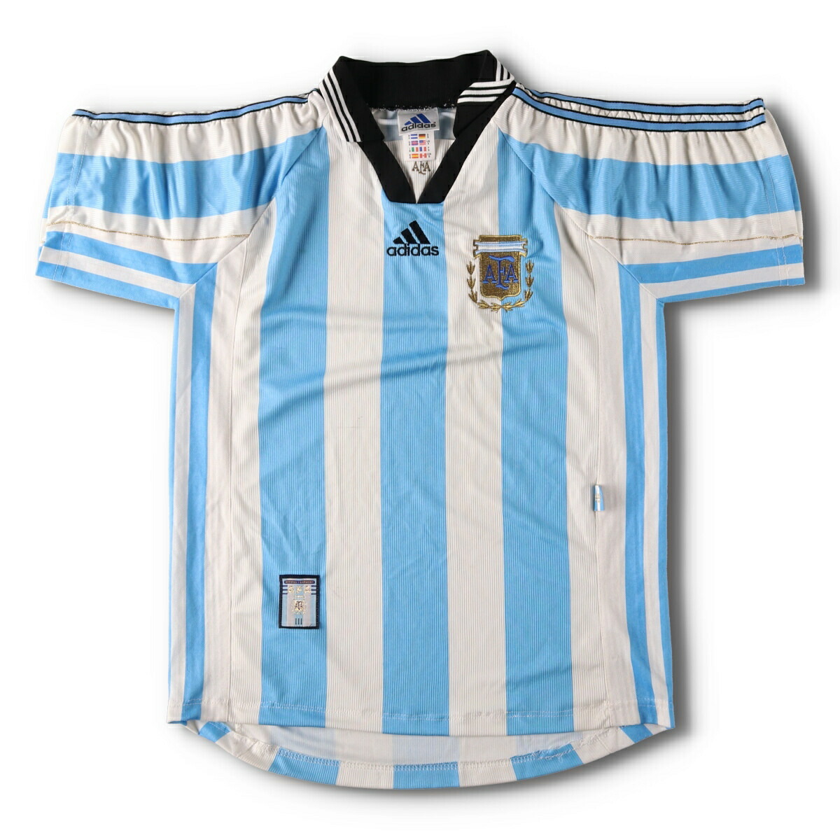 楽天市場】古着 90'S アディダス adidas アルゼンチン代表 Vネック 襟