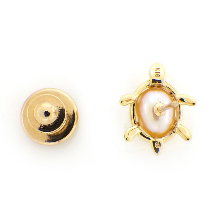 楽天市場】ミキモト MIKIMOTO ピンブローチ タートル 亀 モチーフ