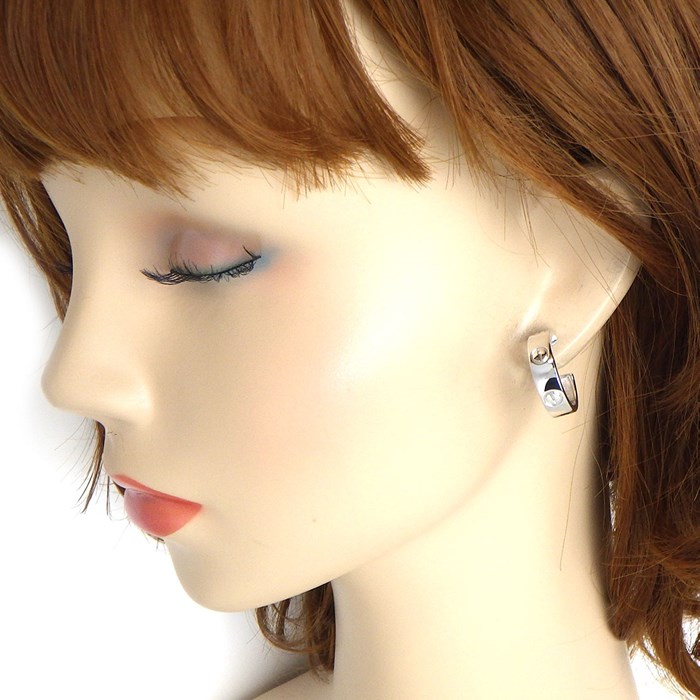 楽天市場】カルティエ Cartier ピアス ラブ フープ K18WG 【中古