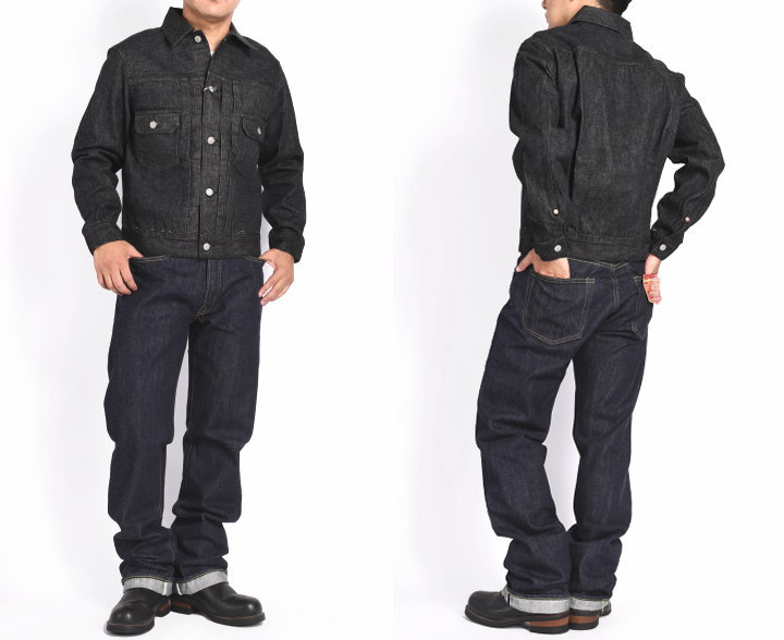 楽天市場】シュガーケーン SUGAR CANE Gジャン 14.25oz. BLACK DENIM