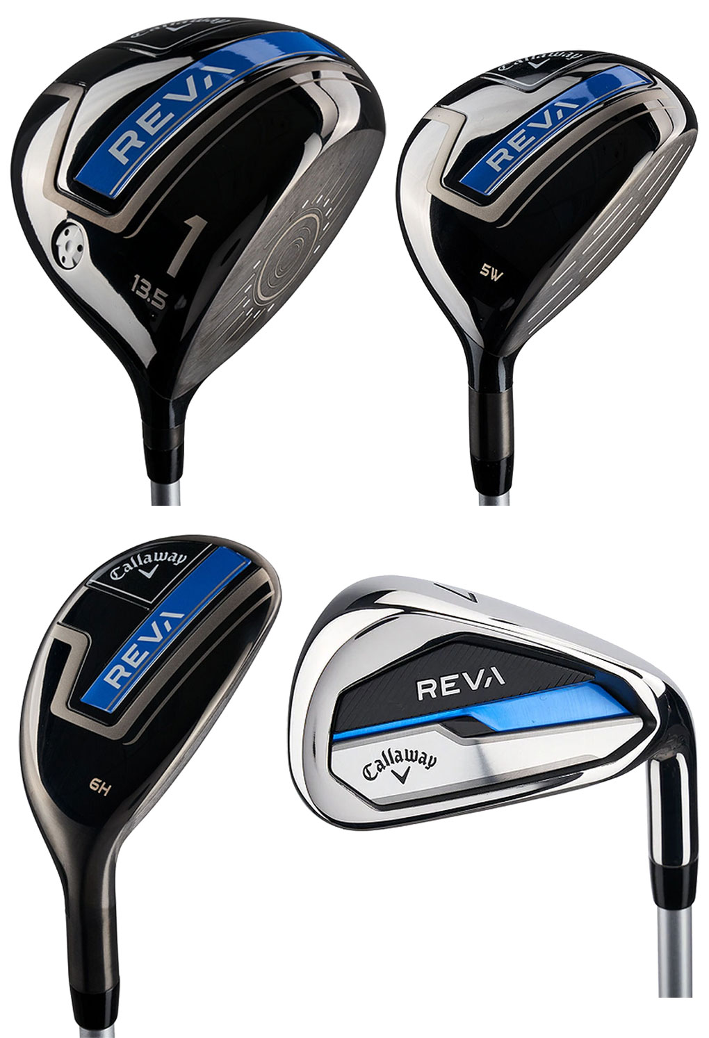 楽天市場】キャロウェイ レディース クラブセット REVA WOMENS 8 PIECE