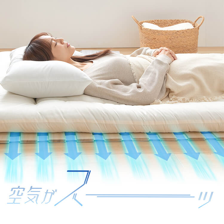 楽天市場】すのこマット ロール式 折りたたみ すのこベッド シングル