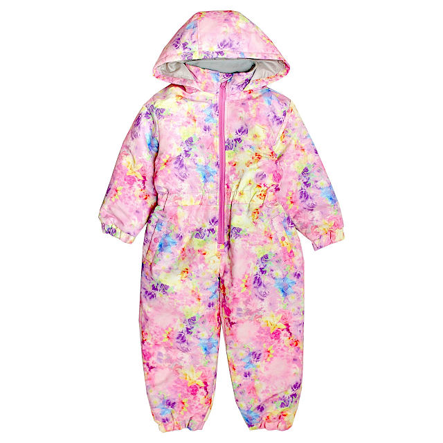 楽天市場】スノーコンビ キッズ ジャンプスーツ 女の子 子供 花柄 雪