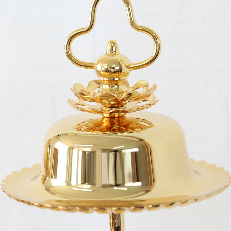 楽天市場】【輪灯】 真鍮 上御所菊輪灯 長鍵（1対） 金メッキ 輪灯径