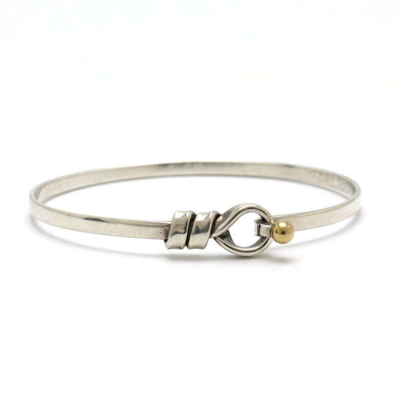 楽天市場】【楠本質店/元住吉】ティファニー シルバー/K18 フック