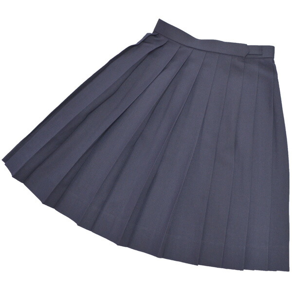 楽天市場】【在庫処分品】冬制服スカート【紺無地 20本車ひだ