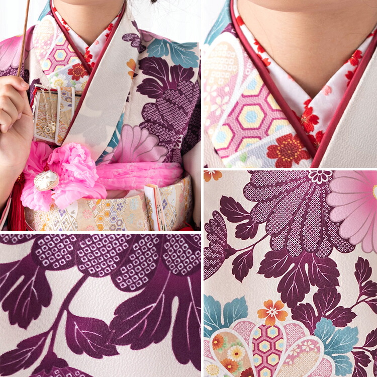 楽天市場】【レンタル】七五三 着物 7歳 四つ身セット(結び帯セット