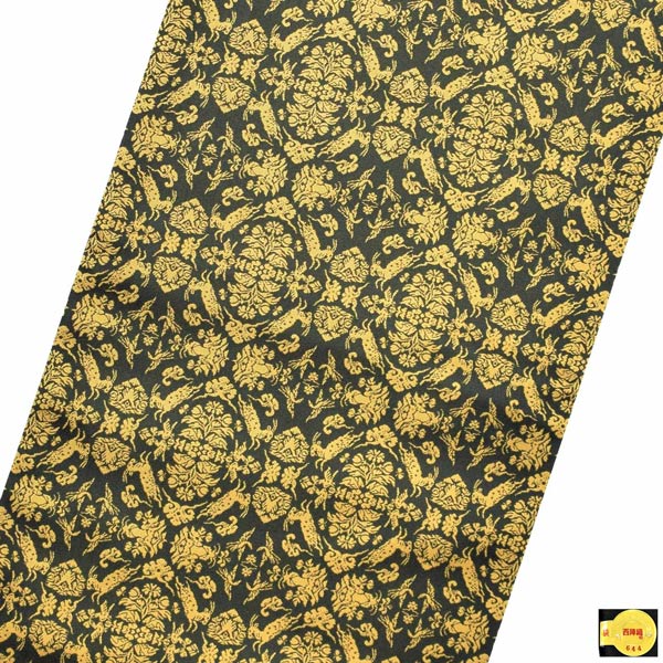 楽天市場】【Prices down2】洒落袋帯 「山羊花卉文錦」 龍村美術織物