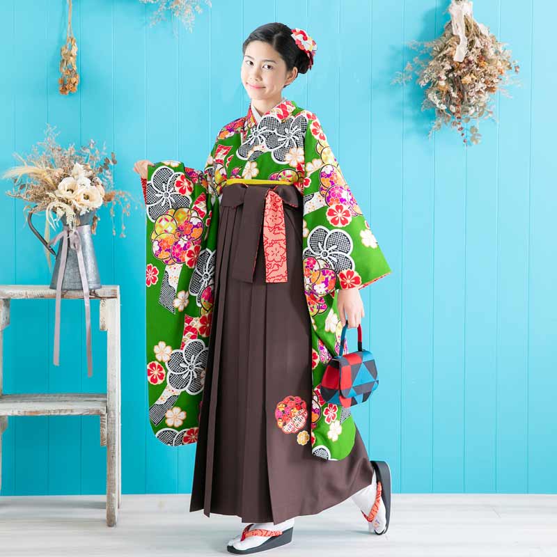 楽天市場】【祝日P10倍】【レンタル】卒業式 女の子 小学生 袴 セット