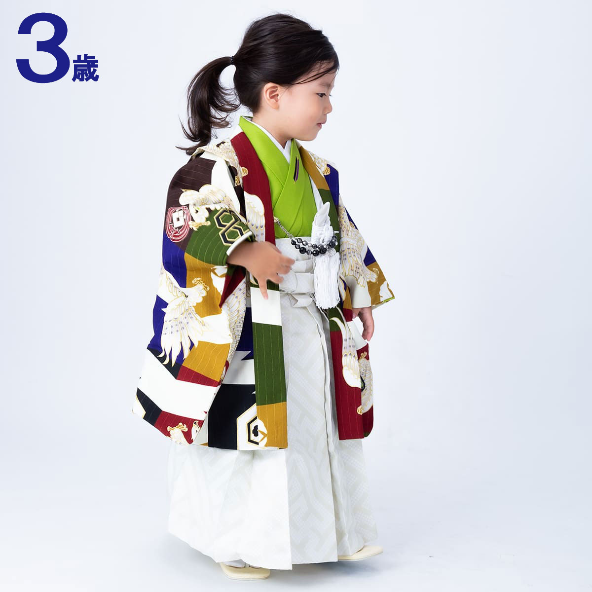 楽天市場】【レンタル】七五三 着物 男の子 3歳 「BY031 ジャパン