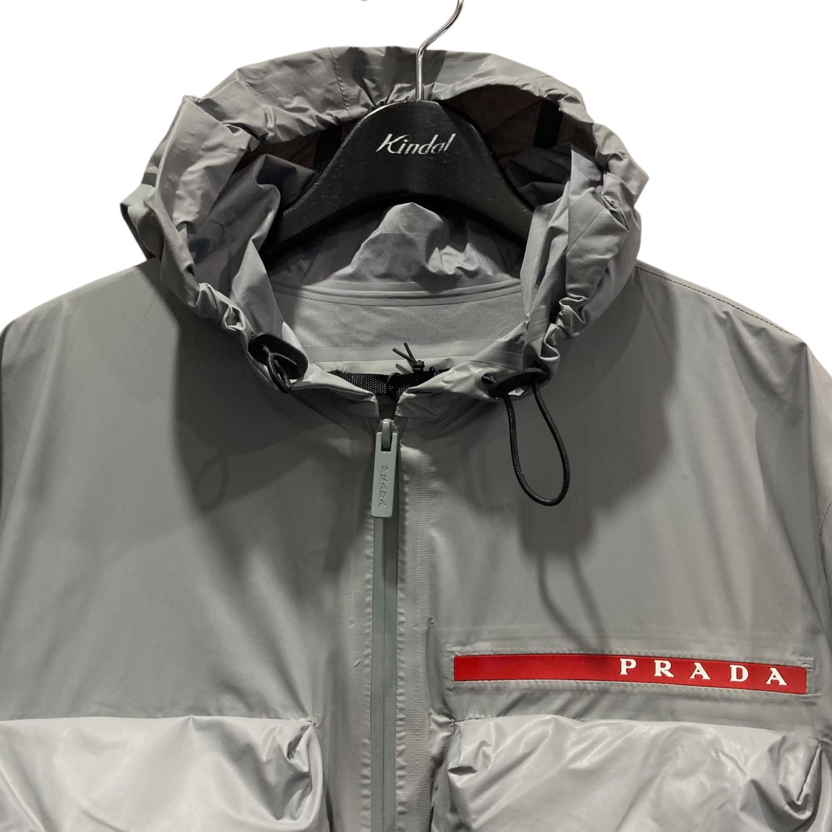 楽天市場】【中古】PRADA SPORTSナイロンジャケット SGB445 グレー