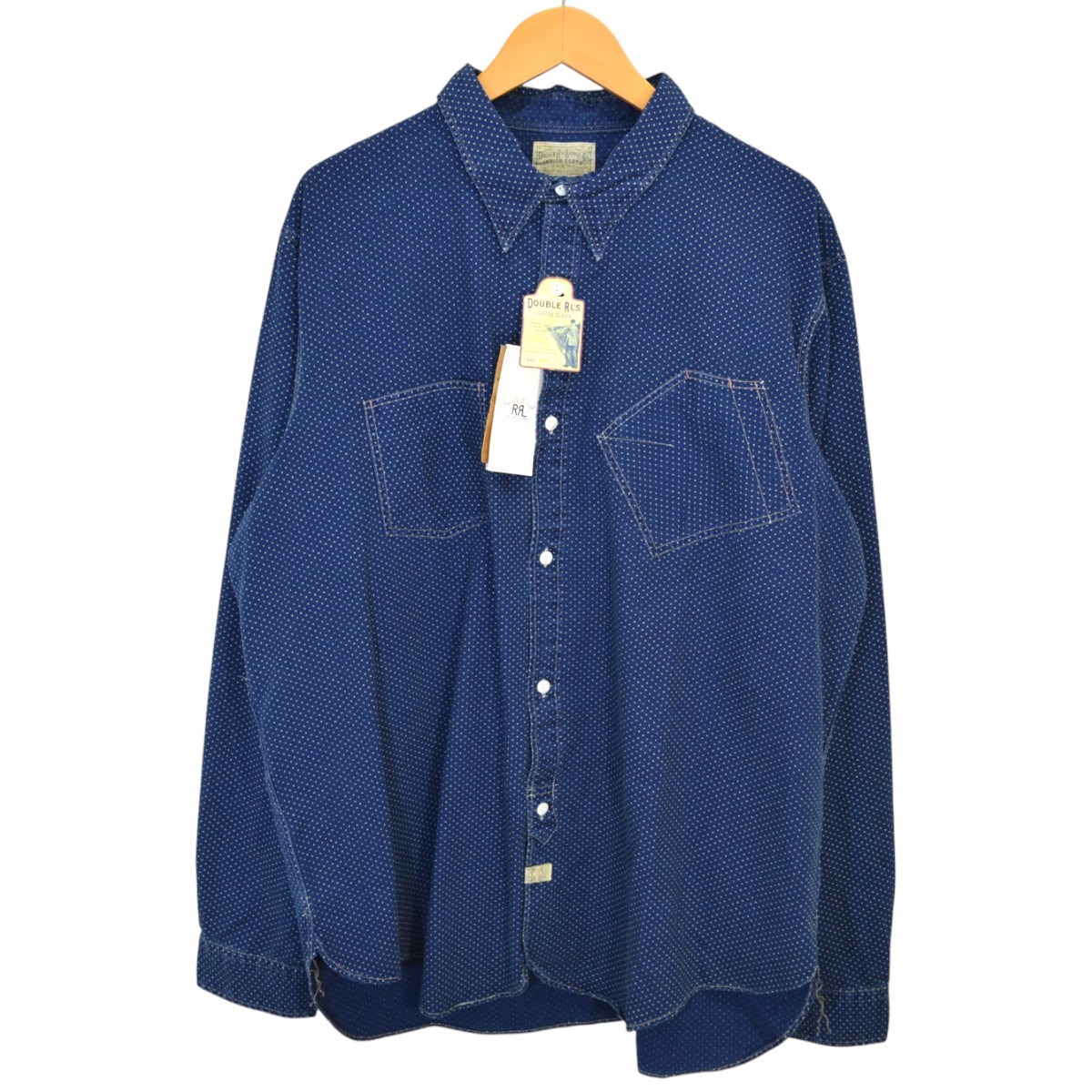楽天市場】rrl インディゴワークシャツの通販