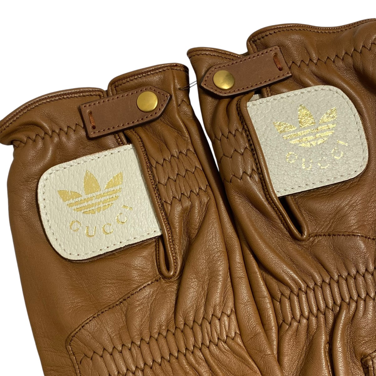 楽天市場】【中古】GUCCI×adidas保存袋 ラムスキン手袋 ブラウン【価格