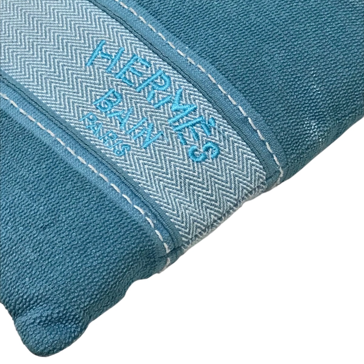 楽天市場】【中古】HERMESヨッティングビーチクッション ブルー