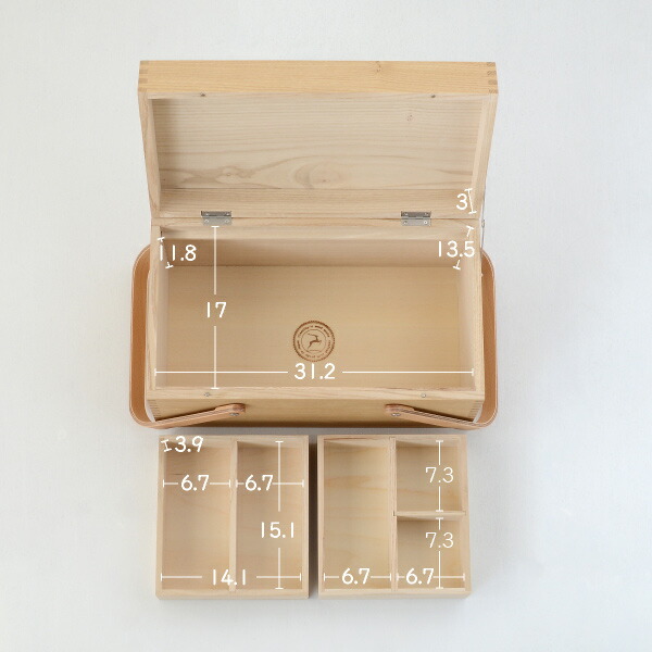 楽天市場】倉敷意匠 栗のソーイングボックス 裁縫箱 : 生成りな暮らし